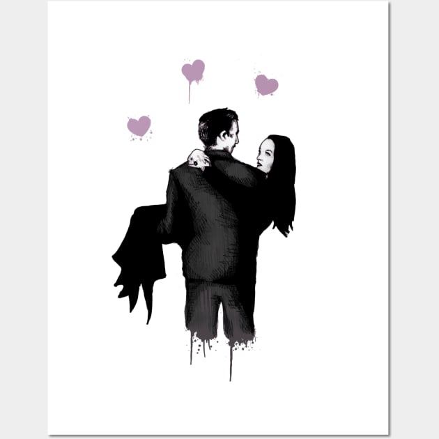 Spooky Love Wall Art by LVBart